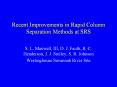 Recent Improvements in Rapid Column Separation Methods at SRS PowerPoint PPT Presentation