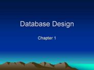 Database Design
