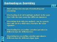 Overloading vs. Overriding PowerPoint PPT Presentation