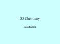 S3%20Chemistry PowerPoint PPT Presentation