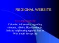 REGIONAL WEBSITE PowerPoint PPT Presentation