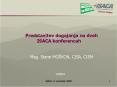 Predstavitev dogajanja na dveh ISACA konferencah PowerPoint PPT Presentation
