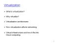 Virtualization PowerPoint PPT Presentation