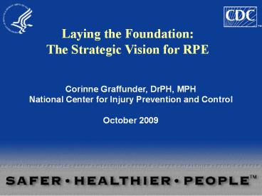 Prevention:  Moving Upstream