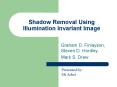 Shadow Removal Using Illumination Invariant Image PowerPoint PPT Presentation