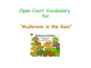 Open Court Vocabulary for