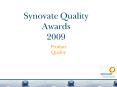 Source: Synovate 2009 Product Quality Awards PowerPoint PPT Presentation
