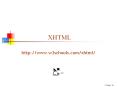 XHTML PowerPoint PPT Presentation
