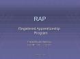 RAP PowerPoint PPT Presentation