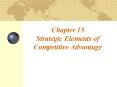 Chapter 15 Strategic Elements of Competitive Advantage PowerPoint PPT Presentation