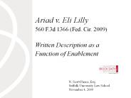 Ariad v. Eli Lilly