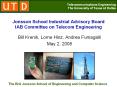Jonsson School Industrial Advisory Board IAB Committee on Telecom Engineering PowerPoint PPT Presentation