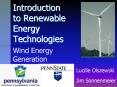 Introduction  to Renewable Energy Technologies PowerPoint PPT Presentation