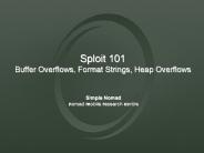 Sploit%20101%20Buffer%20Overflows,%20Format%20Strings,%20Heap%20Overflows
