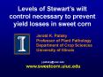 Levels of Stewarts wilt control necessary to prevent yield losses in sweet corn PowerPoint PPT Presentation
