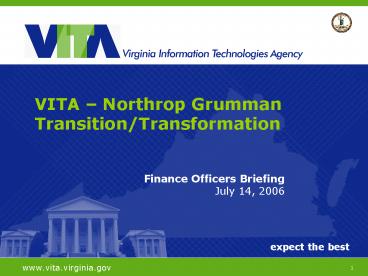 Finance Officers Briefing