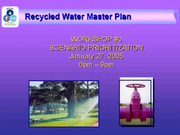Recycled Water Master Plan