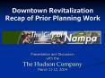 Downtown Revitalization Recap of Prior Planning Work PowerPoint PPT Presentation