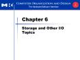 Storage and Other I/O Topics PowerPoint PPT Presentation