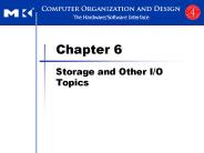 Storage and Other I/O Topics