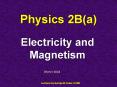 Physics 2Ba PowerPoint PPT Presentation