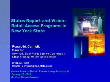 Deregulation  in  New York State