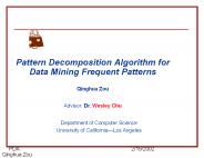 Department of Computer Science