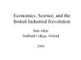 Economics,%20Science,%20and%20the%20British%20Industrial%20Revolution PowerPoint PPT Presentation