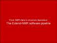 From NMR data to structure deposition: The ExtendNMR software pipeline PowerPoint PPT Presentation
