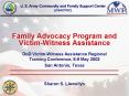 Family Advocacy Program and VictimWitness Assistance PowerPoint PPT Presentation