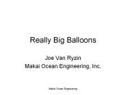 Really Big Balloons