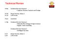 Technical Review PowerPoint PPT Presentation