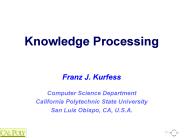 Knowledge Processing