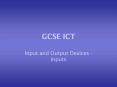 GCSE ICT PowerPoint PPT Presentation