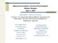 National Association of School Psychologists PowerPoint PPT Presentation