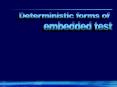 Embedded test tutorial PowerPoint PPT Presentation