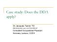 Case study: Does the DDA apply PowerPoint PPT Presentation