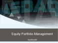 Equity Portfolio Management PowerPoint PPT Presentation