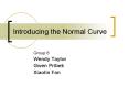 Introducing the Normal Curve PowerPoint PPT Presentation