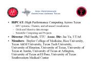 HiPCAT: High Performance Computing Across Texas