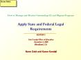 How to Manage and Monitor Outstanding EL and Migrant Programs Apply State and Federal Legal Requirem PowerPoint PPT Presentation