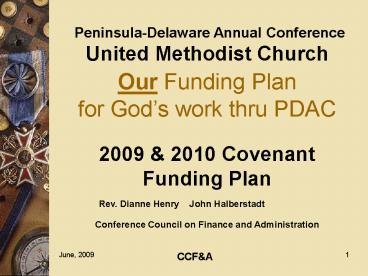 PeninsulaDelaware Annual Conference United Methodist Church