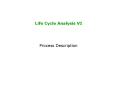 Life Cycle Analysis VI PowerPoint PPT Presentation