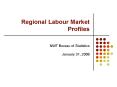 Regional Labour Market Profiles PowerPoint PPT Presentation