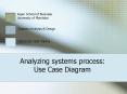 Analyzing systems process: Use Case Diagram PowerPoint PPT Presentation