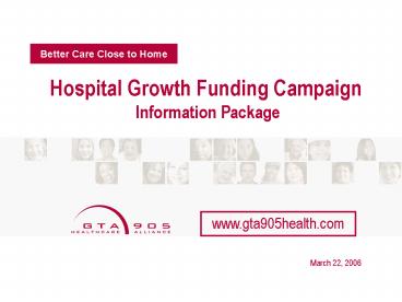 Better Care Close to Home