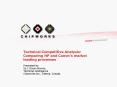 Technical Competitive Analysis: Comparing HP and Canons market leading processes PowerPoint PPT Presentation