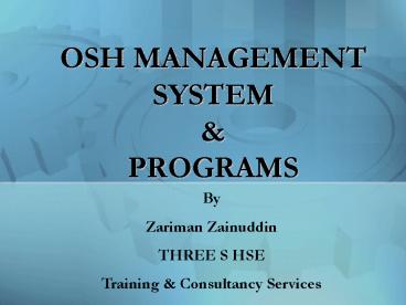 presentation player overlay