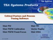 Critical Feature and Process Tuning Software