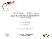 USCF Board of Trustees